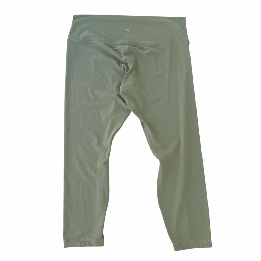 Lululemon Sz 18 Align High Rise 25” Pant Leggings Nulu Green